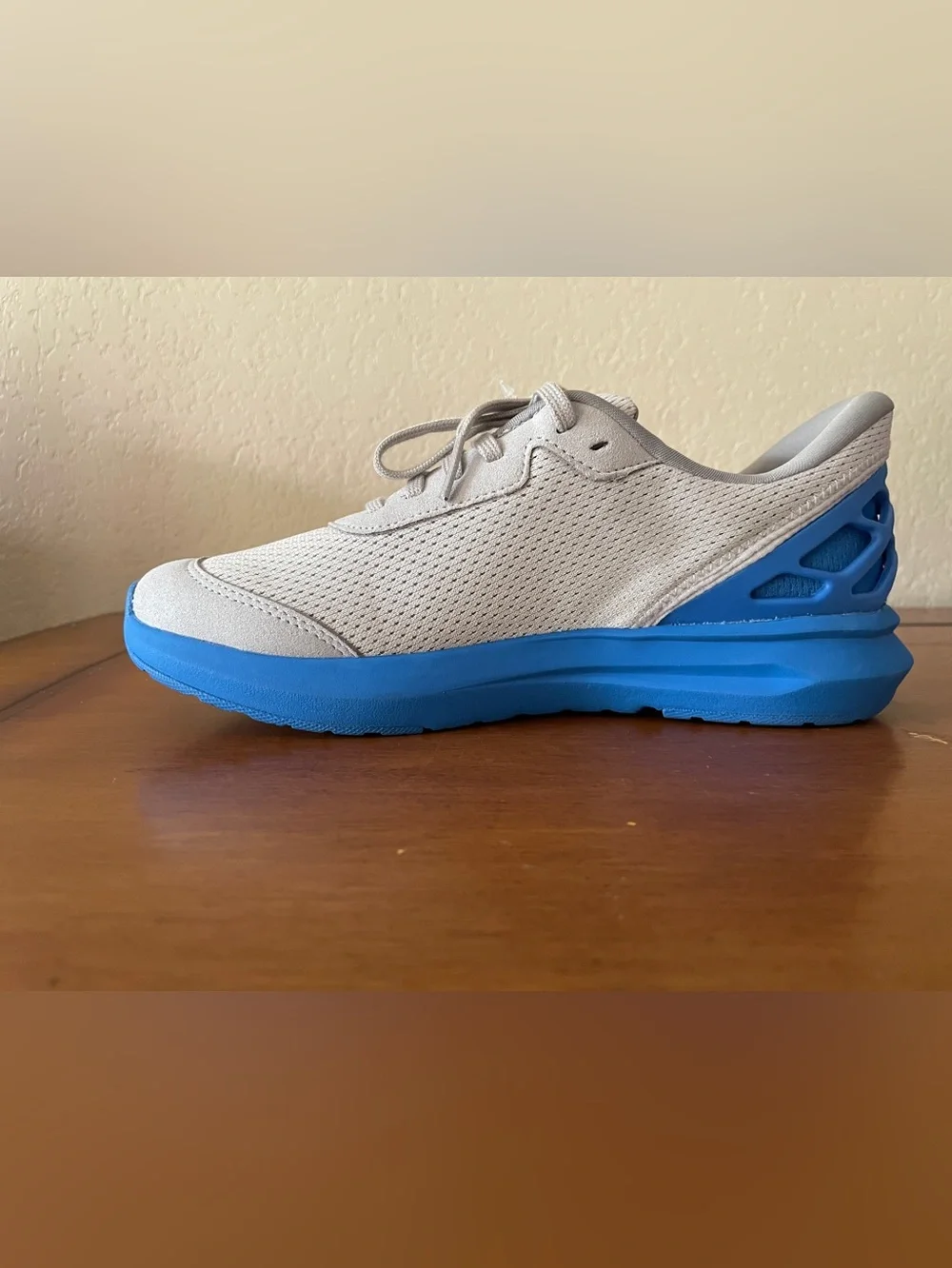 KIZIK Kids Athens 2 Hands-Free Grey & Blue Mesh Size 5 Youth